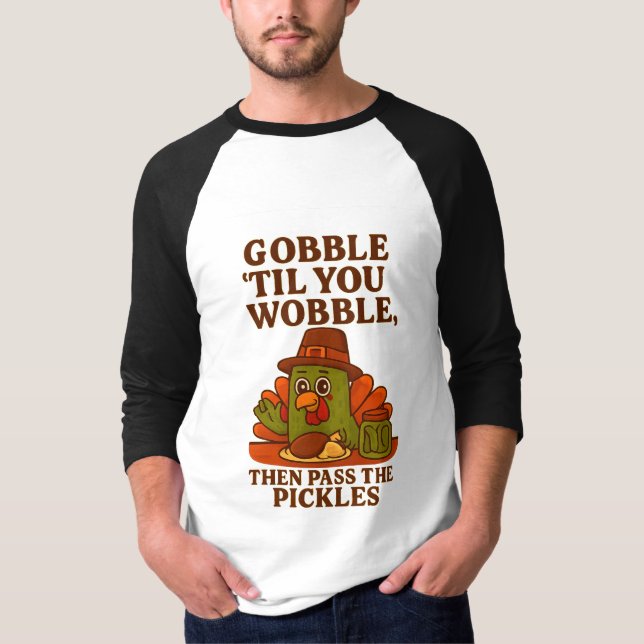 Thanksgiving Pickle T-Shirt (Vorderseite)