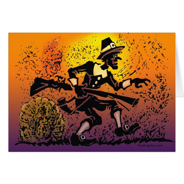 Thanksgiving-Pilger (Vorderseite (Horizontal))