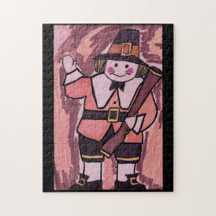 THANKSGIVING PILGRIM MAN puzzle