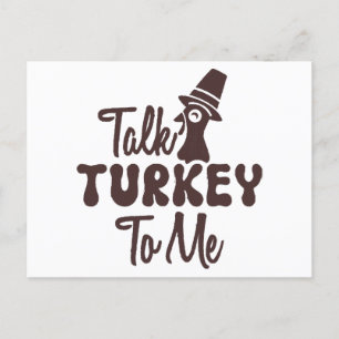 Thanksgiving Postkarte