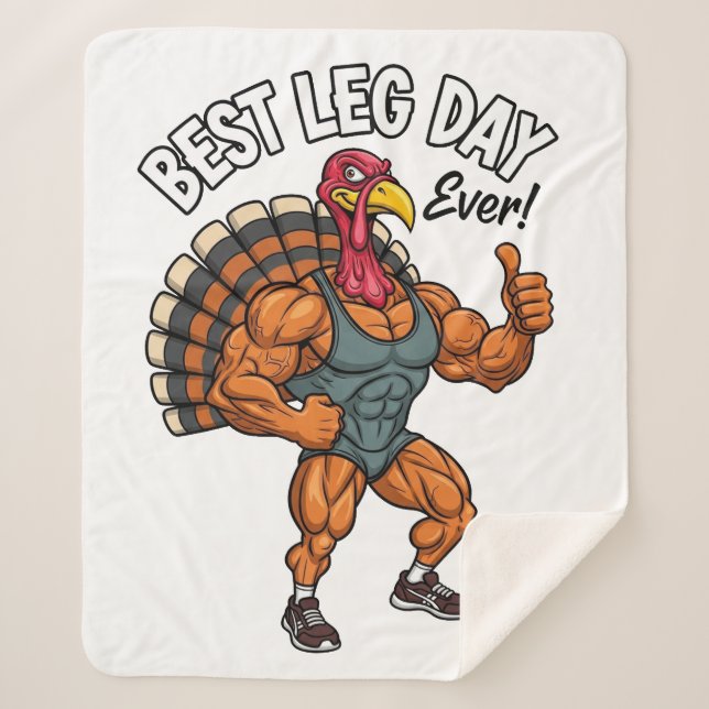 Thanksgiving Sherpa Blanket Sherpadecke (Vorderseite)