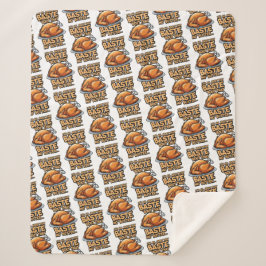 Thanksgiving Sherpa Blanket Sherpadecke