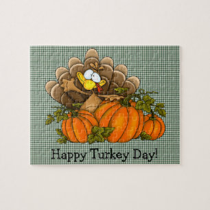 Thanksgiving Silence Turkey Puzzle