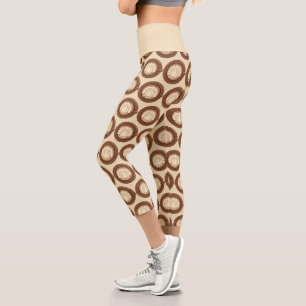 Thanksgiving-Truthahn-Latte Capri Leggings