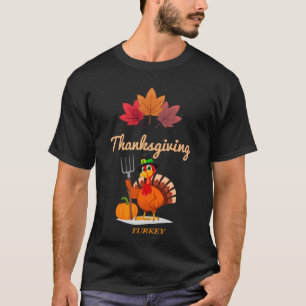 Thanksgiving Truthahn Mama Geschenk Scheiß Design  T-Shirt