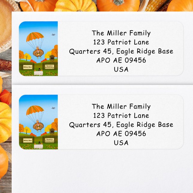 Thanksgiving Turkey Parachuting into Military Base (Von Creator hochgeladen)