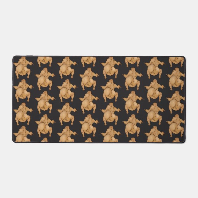 Thanksgiving Twerkey  Desk Mat Schreibtischunterlage (Vorderseite)