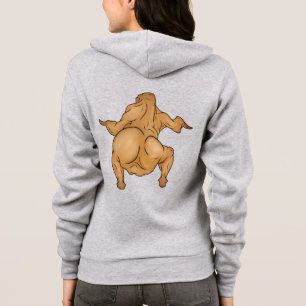 Thanksgiving-Twerkey-Erwachsenen-Vollreißverschlus Hoodie