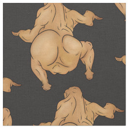 Thanksgiving Twerkey Fabric Stoff
