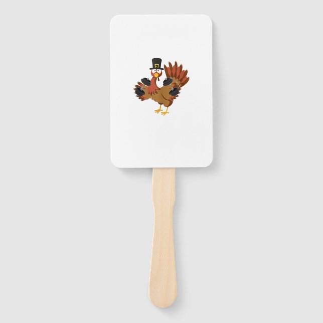 Thanksgiving Weightlifting Mom Dad Funny Workout T Fächer (Vorderseite)