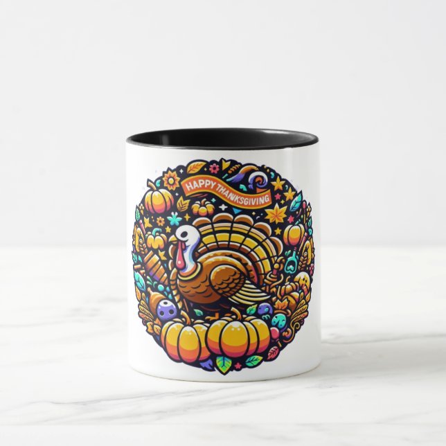 ThanksgivingHistory Tasse (Zentrum)