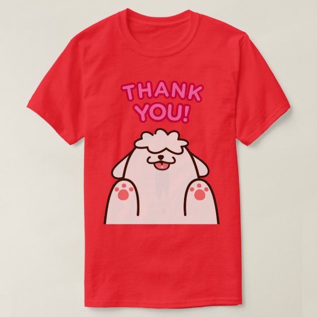 Thankyou Dog T-Shirt (Design vorne)
