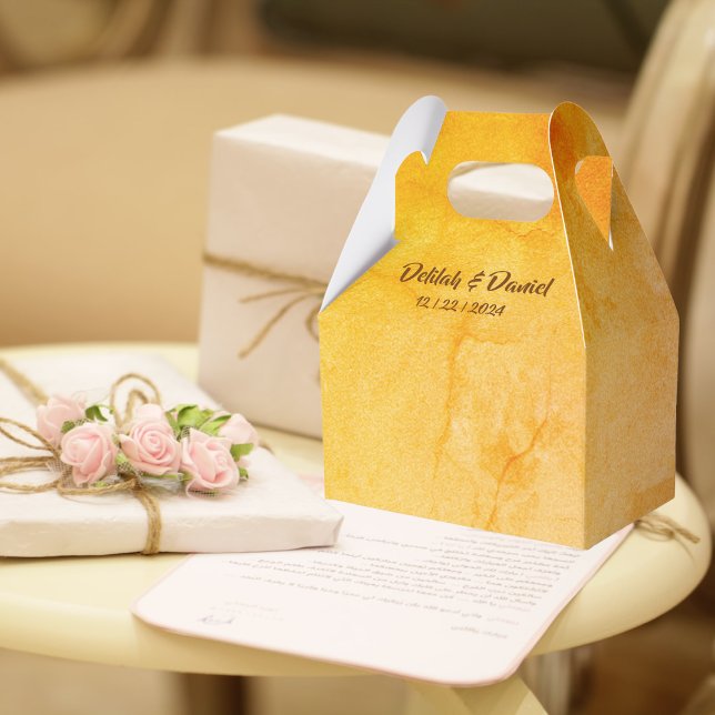 Thankyou Wedding Geschenkschachtel (Von Creator hochgeladen)