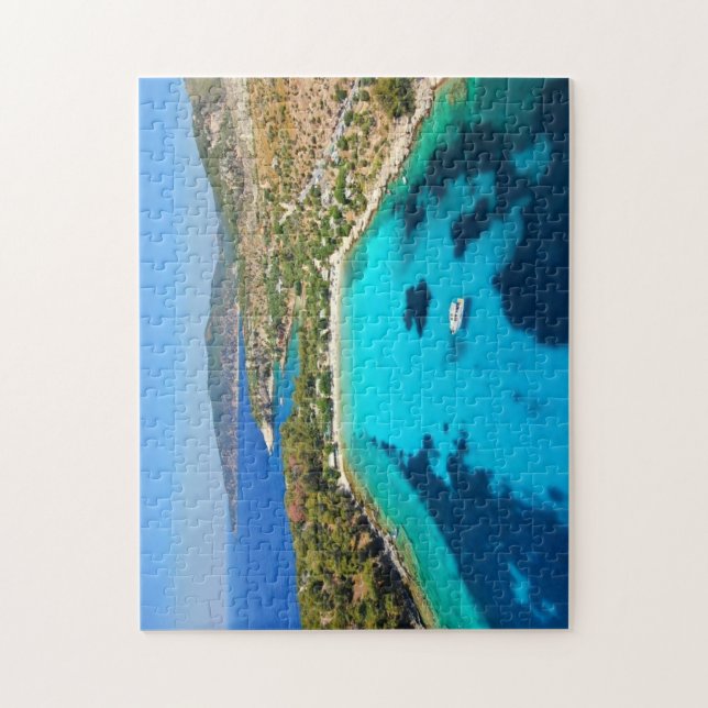 Thassos Insel Kavala Griechenland Türkisches Wasse (Vertikal)