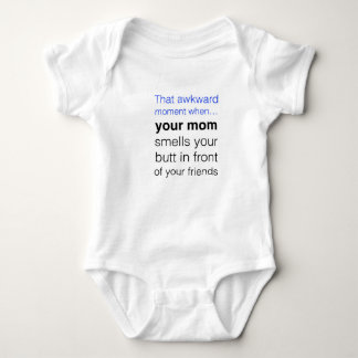 That awkward moment baby strampler