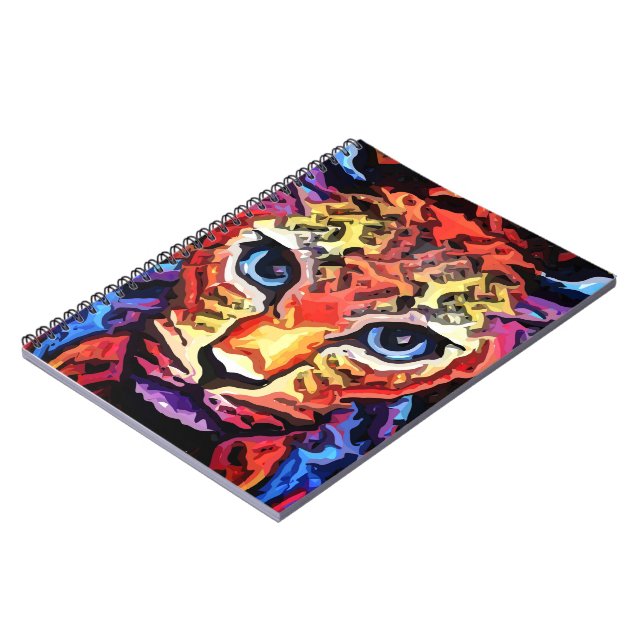 That Colorful Leopard Look  Notizblock (Linke Seite)