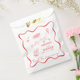 That’s Amore Italian Doodles Wedding  Geschenktütchen