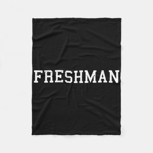 That Says Freshman Tee Print Ck To School  Fleecedecke (Vorderseite)