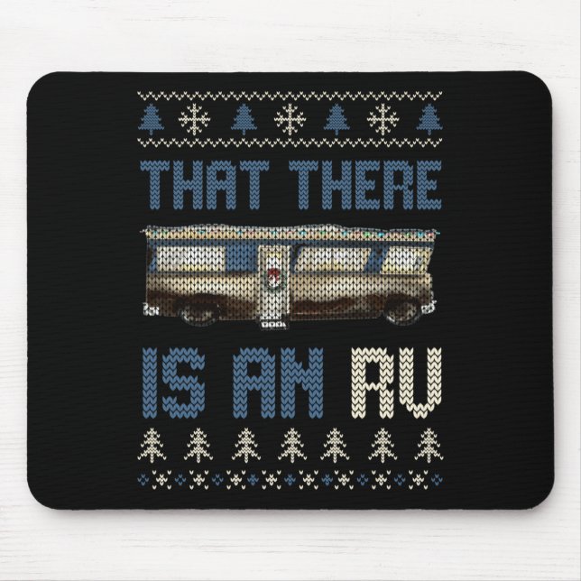 That There Is An Rv Ugly Christmas Camng Holiday L Mousepad (Vorne)