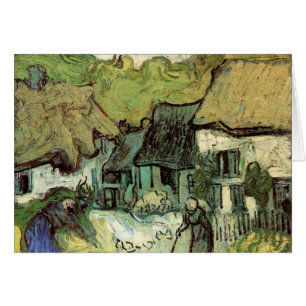 Thatched Hütten in Jorgus durch Vincent van Gogh