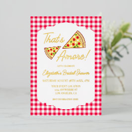 That's Amore Bridal Shower Folieneinladung