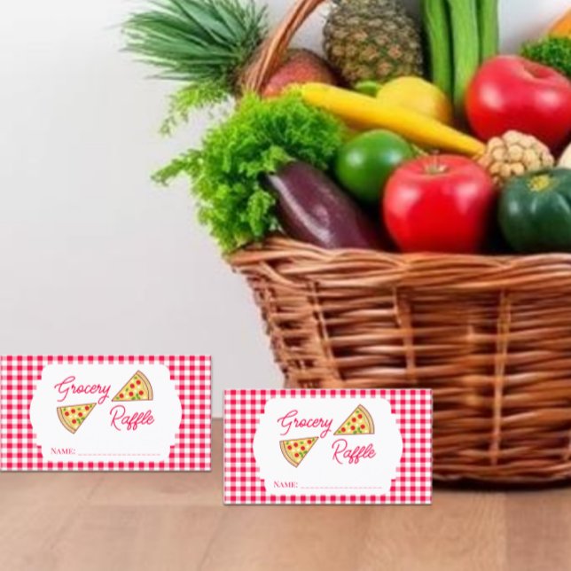 That's Amore Bridal Shower Raffle Ticket Begleitkarte (Von Creator hochgeladen)