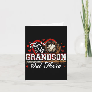 That's grandson out there women baseball grandma karte
