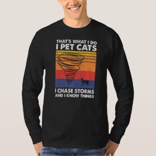 Thatu2019s Was ich tue ich füttere Katzen ich Chas T-Shirt