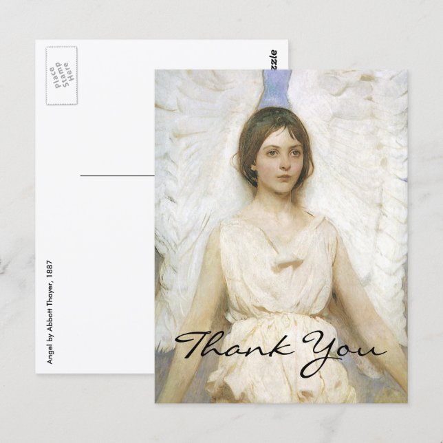 Thayer-Engel Postkarte (Vorne/Hinten)