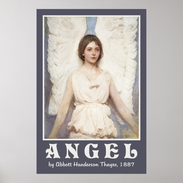 Thayer’s Engel-Kunstposter Poster (Vorne)
