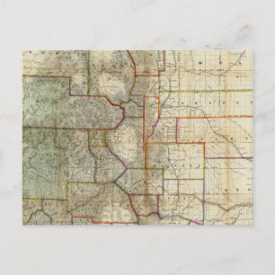 Thayers neue Karte des Staat Colorado