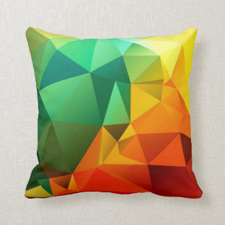 THCHS • Coussin polygonal multicolore