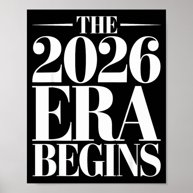The 2026 Era Begins Future Mindset Forward Revolut Poster (Vorne)