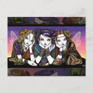 Thé 4 Trois fées excentriques du Parti KiKi Carte 