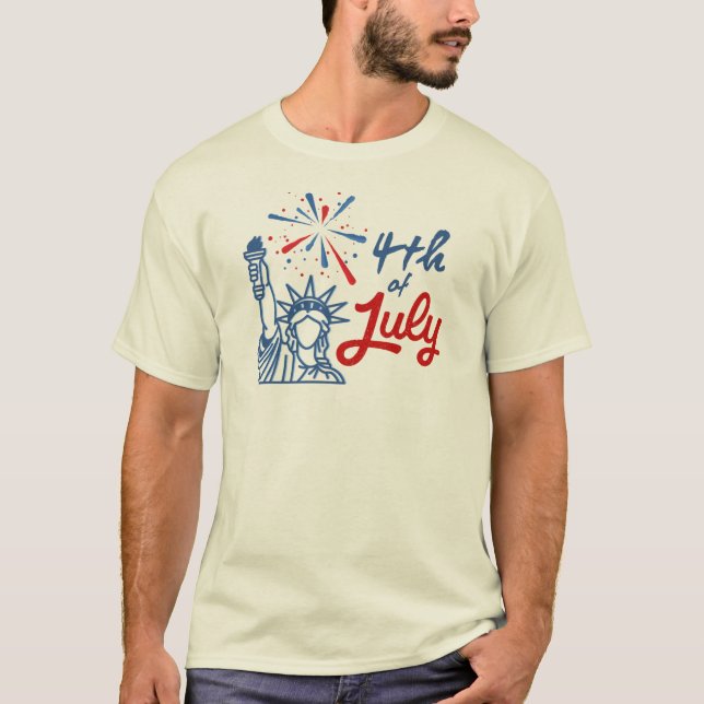 The 4th Jully is a great day T-Shirt (Vorderseite)