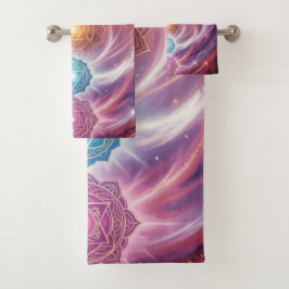 The 7 Chakras´10 Badhandtuch Set