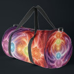 The 7 Chakras´10 Duffle Bag<br><div class="desc">The 7 chakras are energy centers aligned along the spine that influence different areas of life — from safety and creativity to confidence,  love,  communication,  intuition,  and spirituality. When balanced,  they support harmony,  inner strength,  and overall well-being.</div>