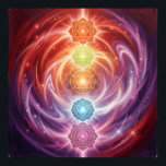The 7 Chakras´10 Poster<br><div class="desc">The 7 chakras are energy centers aligned along the spine that influence different areas of life — from safety and creativity to confidence,  love,  communication,  intuition,  and spirituality. When balanced,  they support harmony,  inner strength,  and overall well-being.</div>