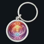 The 7 Chakras´10 Schlüsselanhänger<br><div class="desc">The 7 chakras are energy centers aligned along the spine that influence different areas of life — from safety and creativity to confidence,  love,  communication,  intuition,  and spirituality. When balanced,  they support harmony,  inner strength,  and overall well-being.</div>