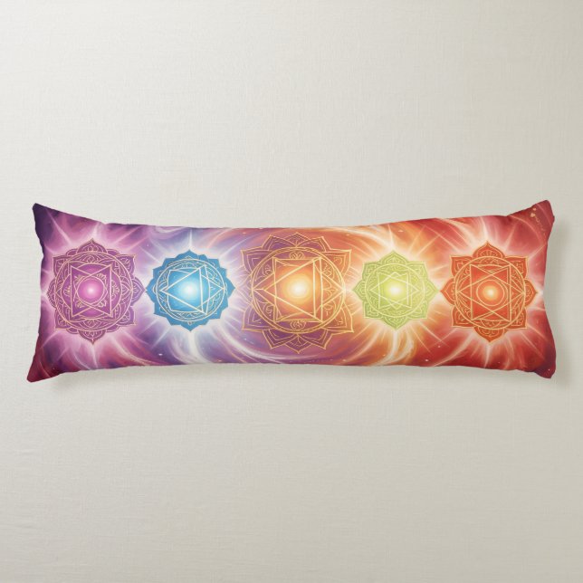The 7 Chakras´10 Seitenschläferkissen (Vorderseite)