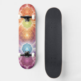 The 7 Chakras´10 Skateboard