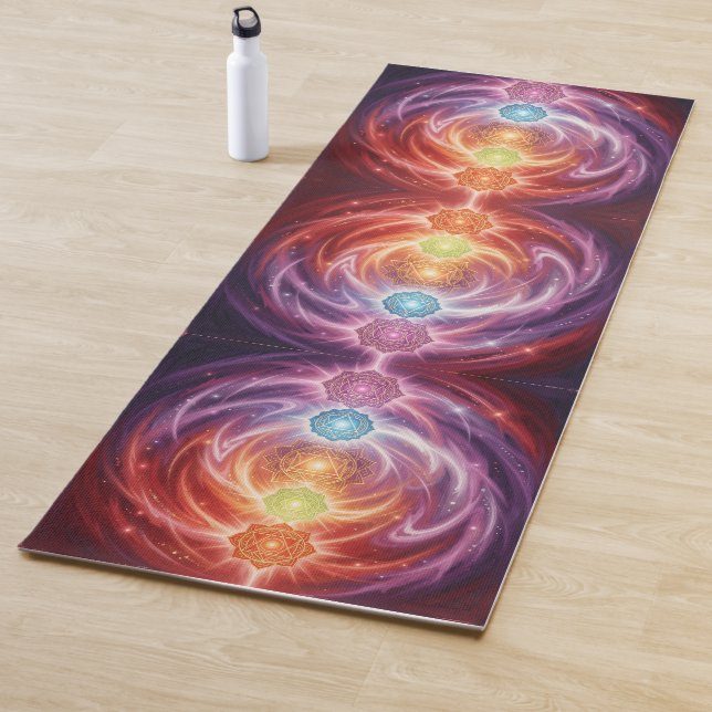 The 7 Chakras´10 Yogamatte (Beispiel)