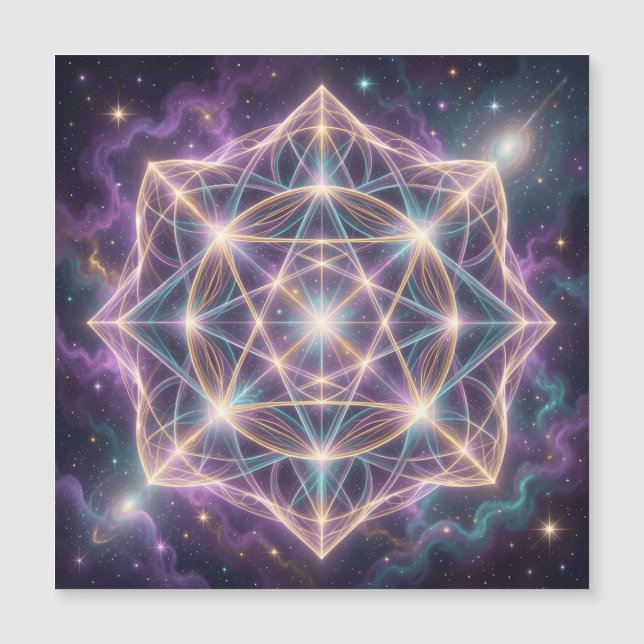 The 7 Chakras´11 Magnetkarte (Vorderseite)