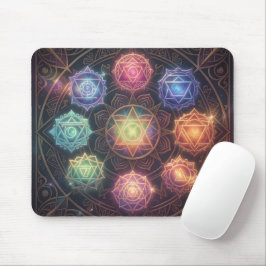 The 7 Chakras´8 Mousepad