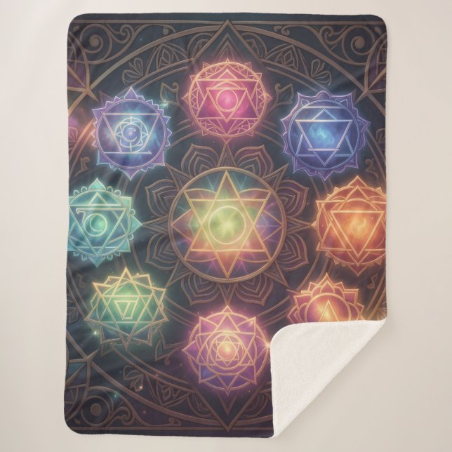 The 7 Chakras´8 Sherpadecke (Vorderseite)