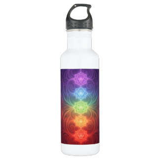 The 7 Chakras´9 Edelstahlflasche