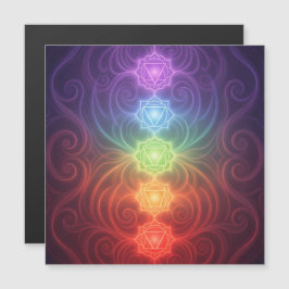 The 7 Chakras´9 Magnetkarte