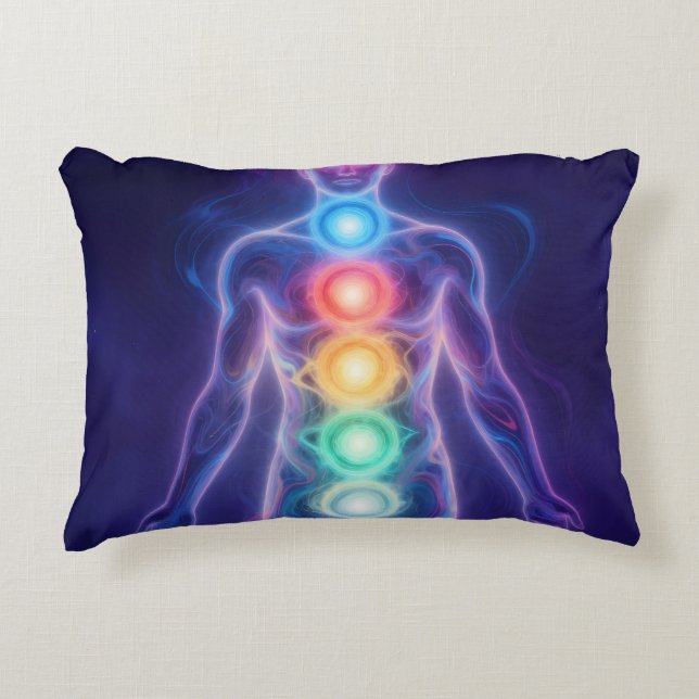  The 7 Chakras Dekokissen (Vorderseite)