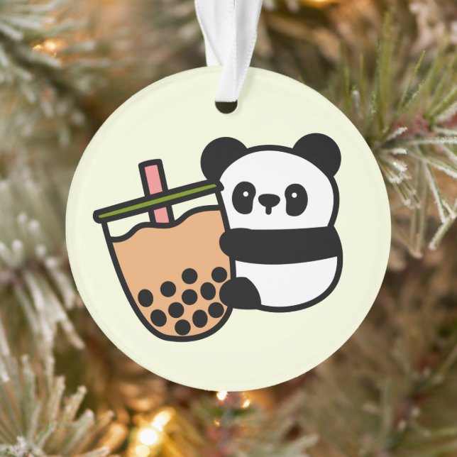 Thé à bulle mou et ours de panda (Arbre)