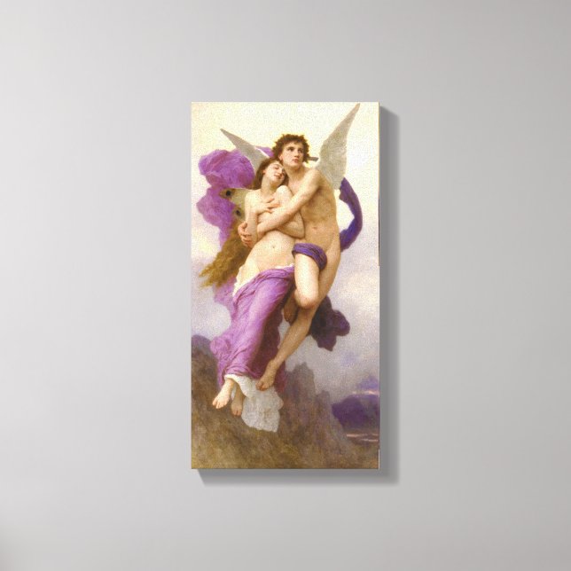 The abduction of Psyche – William Bouguereau   Leinwanddruck (Vorderseite)